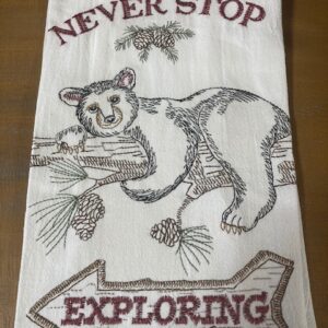 Bear Flour Sack Towel