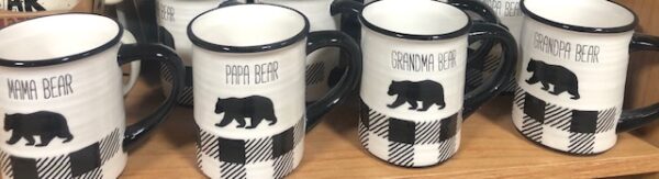 Family Buffalo Plaid Mugs
