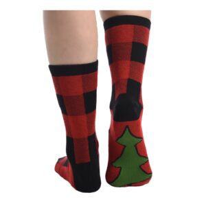 Plaid Adult Sock