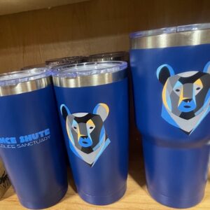 Geometric Bear Travel Cups
