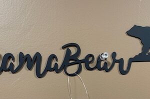 Mama Bear Wall Decor