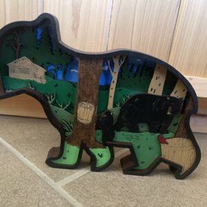 3D Bear Decor